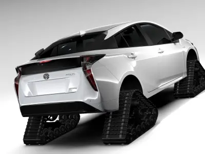 Toyota Prius Crawler 2017 3D model