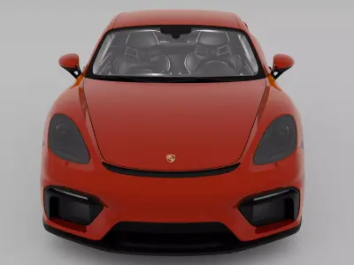 Porsche Cayman GT4 3D model