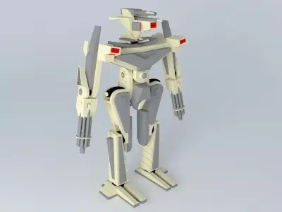 Robot Zorag13 Free 3D model