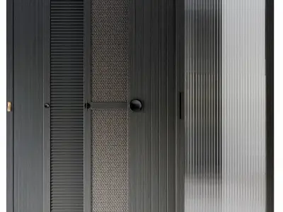 Waredrobe doors collection  3D model