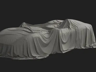 Sportcar Cover 08 3D model