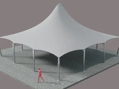 Tensile Structure 2 3D model