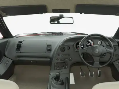 1997 A80 Toyota Supra 3D model