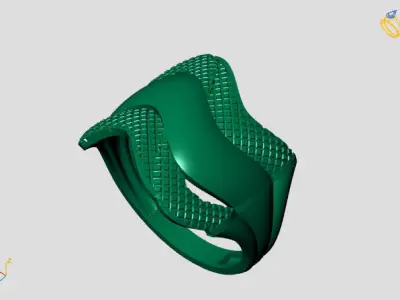 Women Plain Ring STL Models Womens Ring 3dmodels 3D print model 3D print model 21