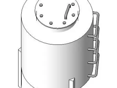 TANQUE DIESEL  3D model