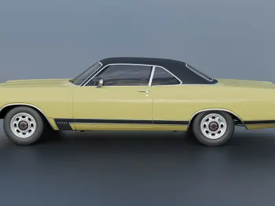Dodge Polara 1969 3D print model