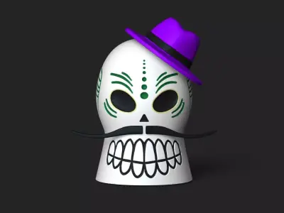 Hector LeMans - Grim Fandango Decorative - KeyChain 3D print model