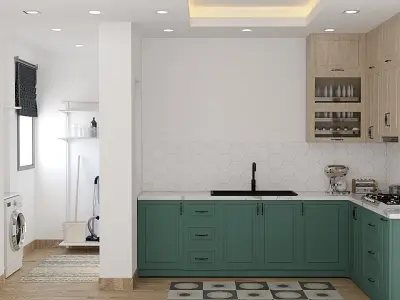 Kitchen 3D model buy