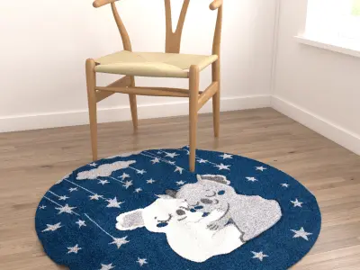 Rugs No 273 Low-poly 3D model