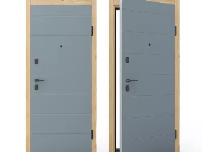 Oinas Door 3D model