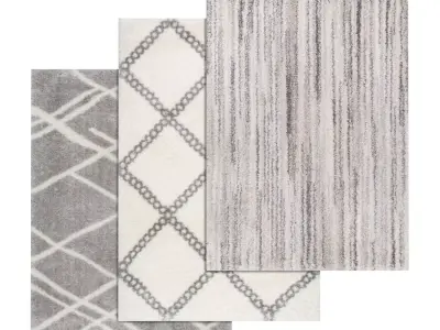 Rug Set 1629 3D model