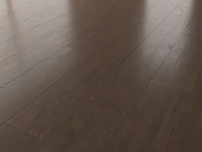  Wood Floor Oak Lawson Brushed 3D model