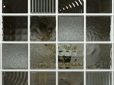 Glass blocks 1 3D model