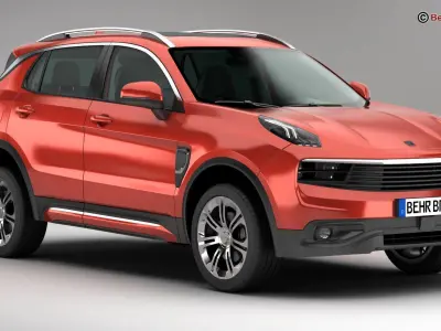 Lynk  Co 01 2018 3D model
