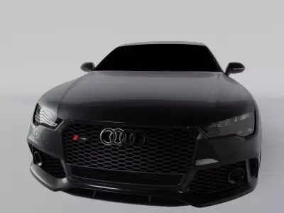Audi RS7 Sportback 2017 Street Car  3D model
