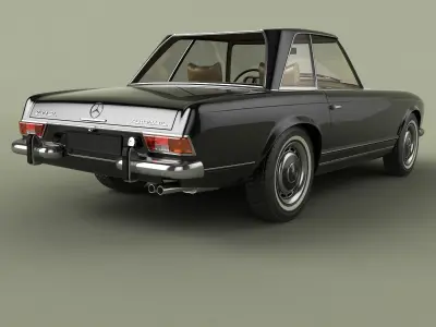 Mercedes 280SL 3D model