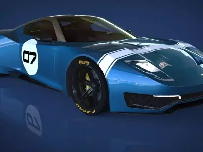 SPORTS CAR 3D model