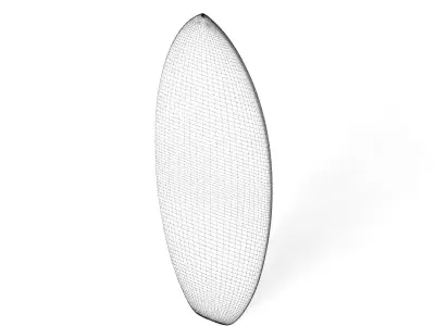 Surfing Board 3D model