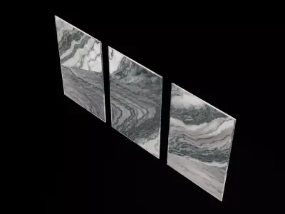 Wall Painting Decor Low-poly 3D model