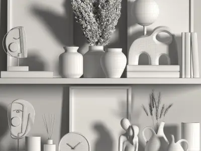 DECORATIVE SET02 3D model