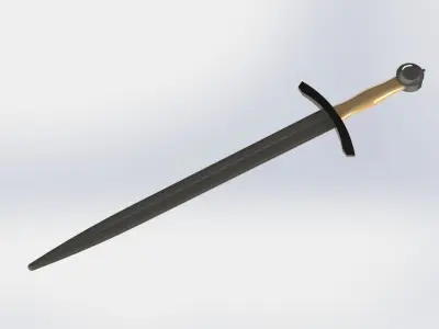 WG 7002 - Sword 3D print model