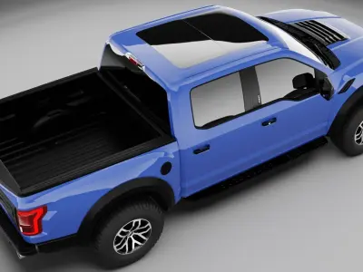 Frod F150 Raptor 2019 HQ 3D model