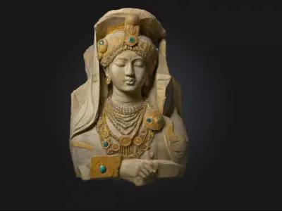 Lady of Elegance  Graceful Statue Model for Classical 3D model