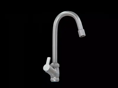 Sink Tap Low-poly 3D model