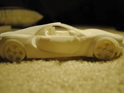 3D printable car model 3D print model