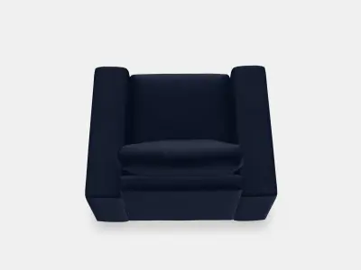 VIMLE Armchair 5 Low-poly 3D model