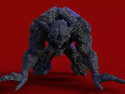 Gargoyle Free Sample Free 3D model