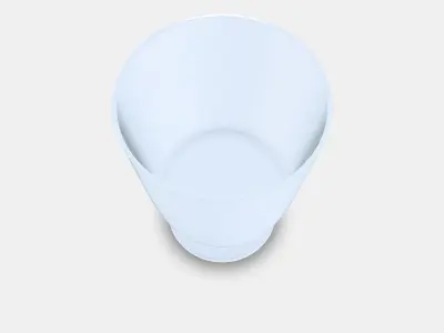 IKEA 365 Kelch glass Low-poly 3D model