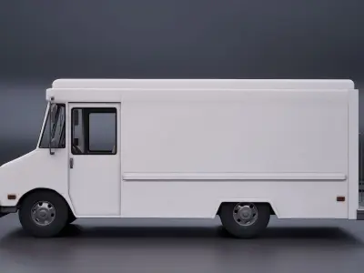 Step Van 3D model