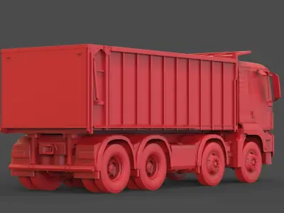 MAN TGS 3D print model