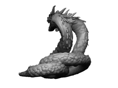 dragon pendant 3D print model