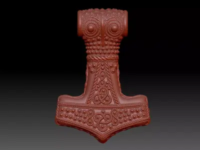  Anchor Pendant 3D print model
