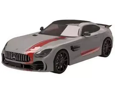 Mercedes Benz AMG GTR 3D model