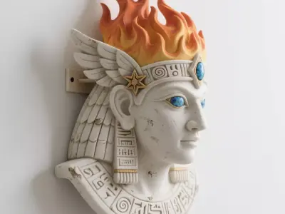 Vulcan 3D print model