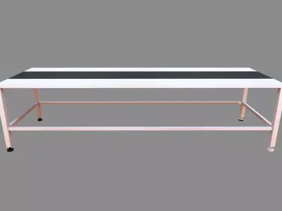 Table Low-poly 3D model 2