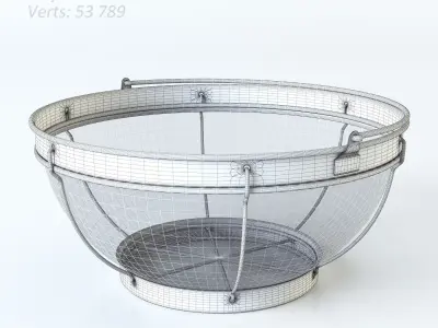 Basket for straining Tescoma Chef 3D model