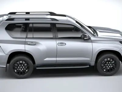 Toyota Land Crusier Prado 2021 3D model