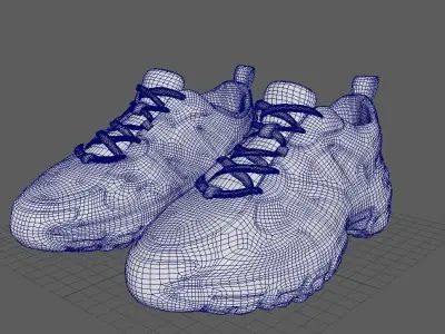 Blackyak trekking shoes 3D model