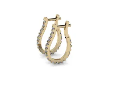 Jewelry Earrings 3D print model buy