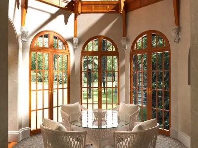 Sun Glass Room 3D model