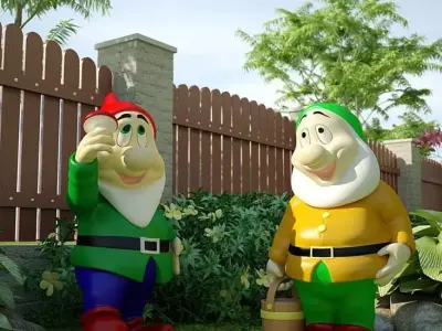 Archmodels vol 34 - Realistic Sculptures Collection 3D model