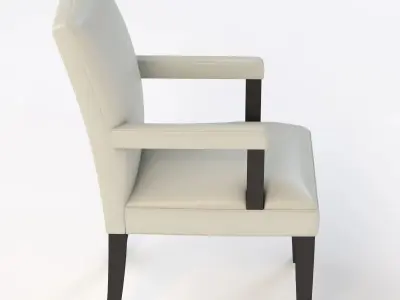 Langham Dining Carver Chair 3D model