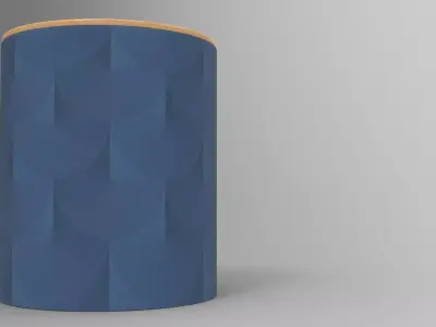 Herr Stool Low-poly 3D model