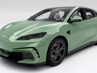 BYD Seal 06 GT 2024 Low-poly 3D model