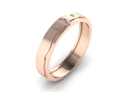 Jewelry Ring  3D print model 4