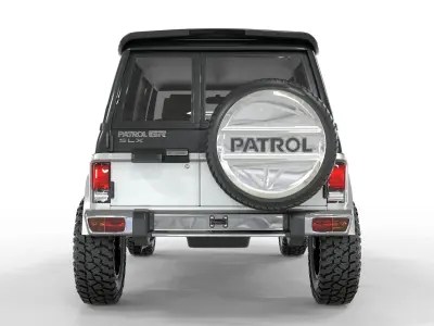Nissan Patrol Y60 1997  3D model